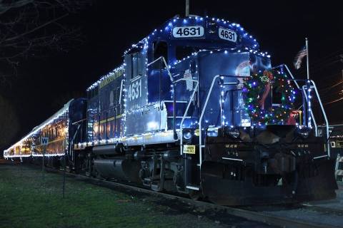 Enjoy A Magical Polar Express Train Ride Aboard The Santa Express Train In Georgia