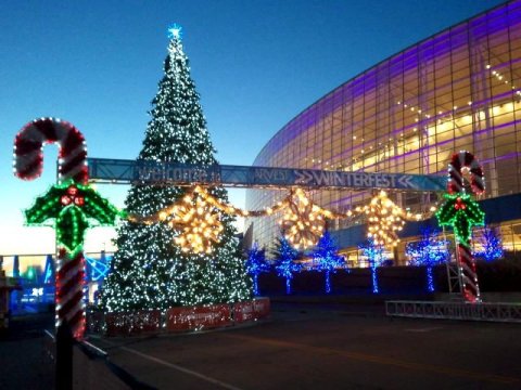 Tulsa Turns Into A Winter Wonderland Each Year In Oklahoma