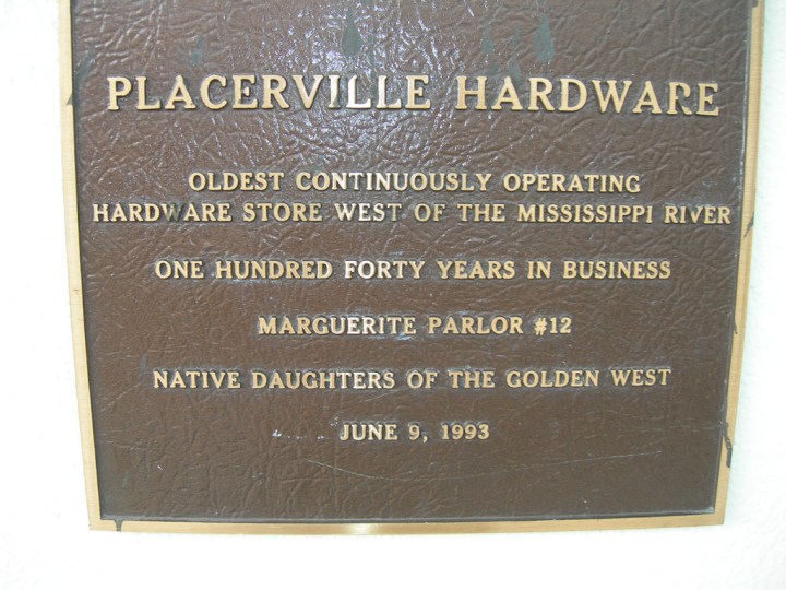 Placerville Hardware is the Oldest Hardware Store in Northern California