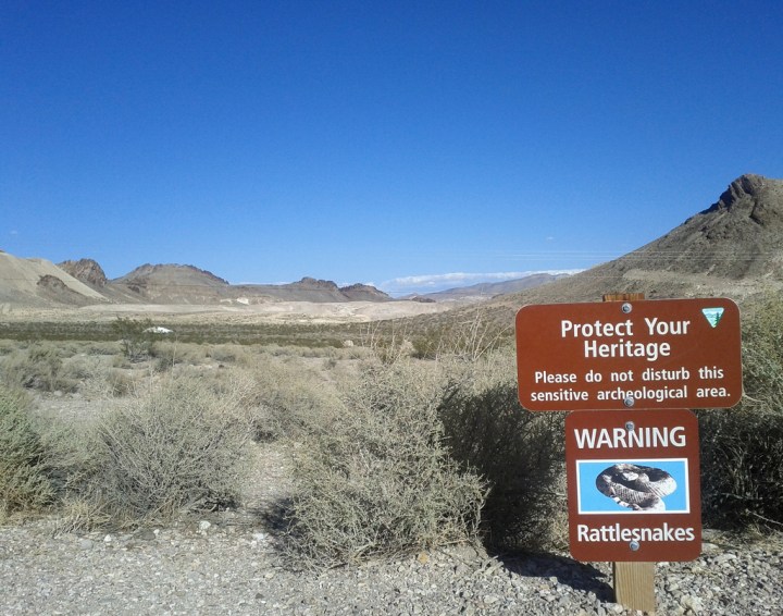 Alluvial Flats in the Desert