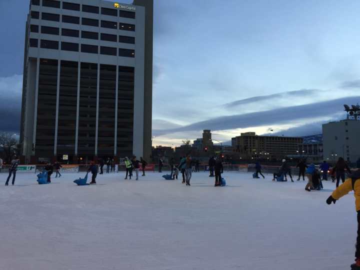 Ice Rink At Aces Ballpark