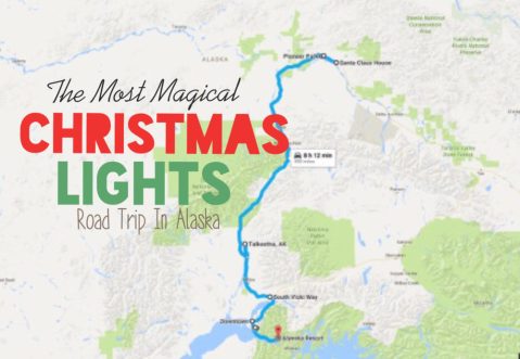 The Christmas Lights Road Trip Through Alaska That's Nothing Short Of Magical