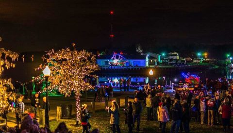 Chesapeake City Turns Into A Winter Wonderland Each Year In Maryland