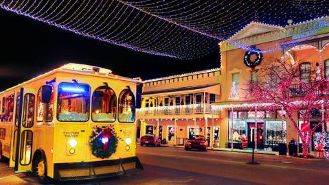 Canton Turns Into A Winter Wonderland Each Year In Mississippi