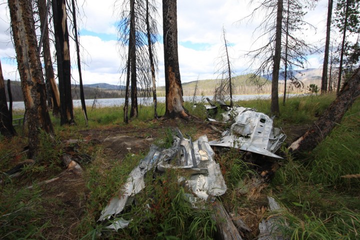 B-23 Dragon Bomber Plane Crash Site - Idaho