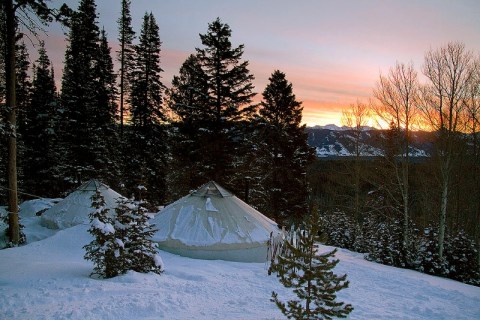 Idaho Backcountry and Luxury Yurts