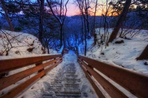 12 Picturesque Trails In Illinois That Are Perfect For Winter Hiking