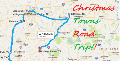 The Magical Road Trip Will Take You Through Texas' Most Charming Christmas Towns