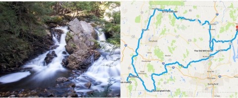 Here's The Perfect Weekend Itinerary If You Love Exploring Massachusetts' Waterfalls