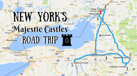 This Road Trip To New York's Most Majestic Castles Is Like Something From A Fairytale