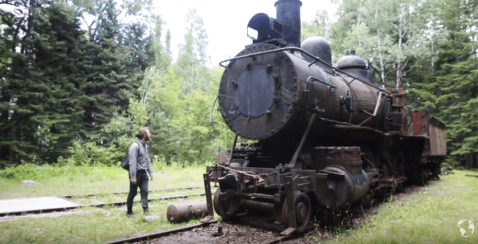 These Abandoned Locomotives Are Hiding Deep In The Woods Of Maine