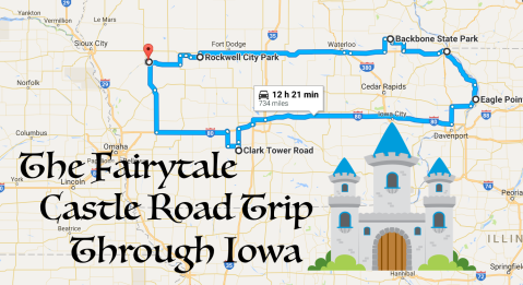 This Road Trip To Iowa's Most Majestic Castles Is Like Something From A Fairytale
