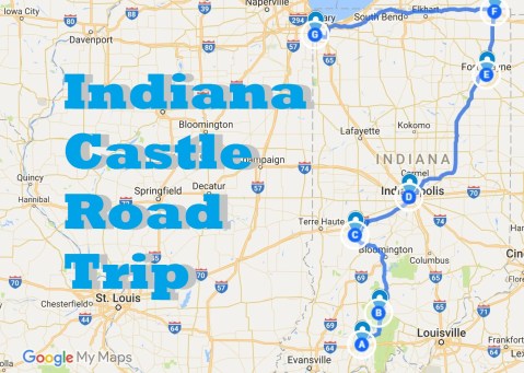 This Road Trip To Indiana's Most Majestic Castles Is Like Something From A Fairytale