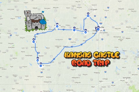 This Road Trip To Kansas’s Most Majestic Castles Is Like Something From A Fairytale