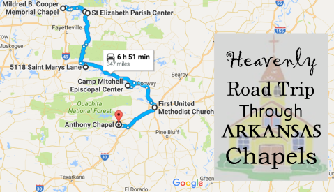 Take This Heavenly Road Trip To Arkansas' Most Beautiful Chapels