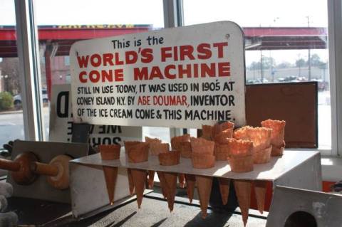 The Waffle Cone Was Invented In This Old-Timey Restaurant In Virginia