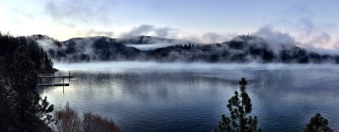 Not Many People Know About The Sunken Graveyard Below This Lake In Idaho