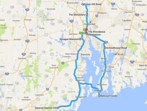 This Haunted Road Trip Will Lead You To The Scariest Places In Rhode Island