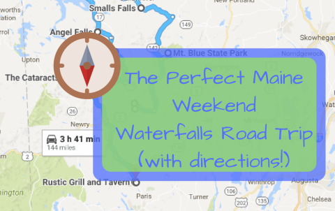 Here's The Perfect Weekend Itinerary If You Love Exploring Maine's Waterfalls