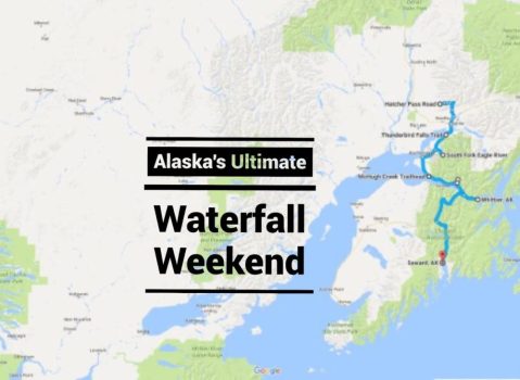 Here's The Perfect Weekend Itinerary If You Love Exploring Alaska's Waterfalls