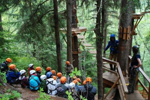 There’s An Adventure Park Hiding In The Middle Of An Alaska Forest And You Need To Visit