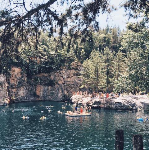 The Sapphire Quarry In North Carolina That's Devastatingly Gorgeous