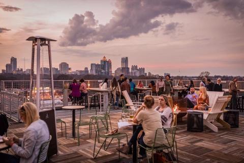 A Rooftop Brunch Spot Opened In Georgia And It's Totally Stunning