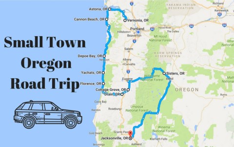 Take This Road Trip Through Oregon’s Most Picturesque Small Towns For A Charming Experience