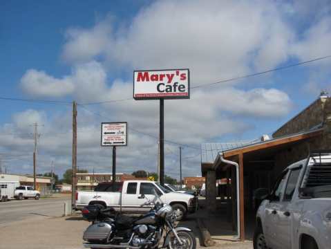 People Go Crazy For The Chicken Fried Steak At Mary’s Cafe, A Small Town Texas Eatery