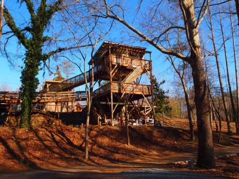 Sleep Underneath The Forest Canopy At This Epic Treehouse Near Washington DC