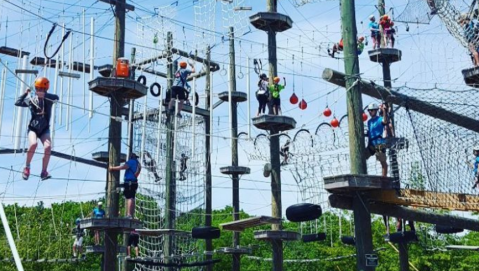 There’s An Adventure Park Hiding In The Middle Of A Maine Forest And You Need To Visit