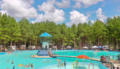 This Hidden Lagoon In Mississippi Has Some Of The Bluest Water In The State