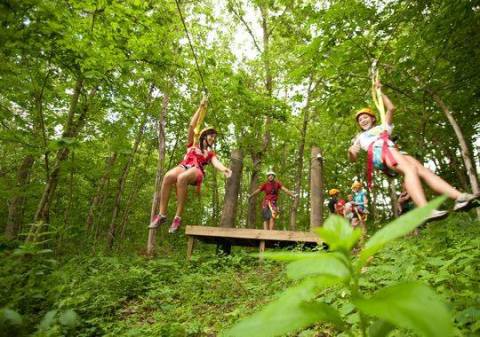 Sky Tours Zipline In Iowa Will Take You On A Tree Top Adventure