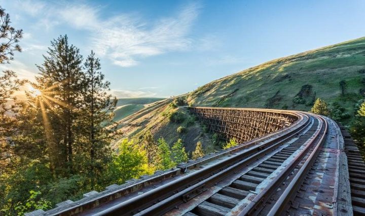 Abandoned Camas Prairie Railroad - Idaho