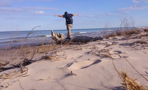 The Underrated Beach With The Whitest, Most Pristine Sand In Wisconsin