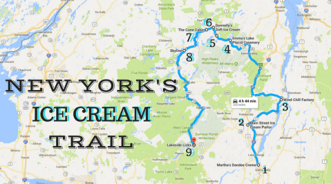 There's Nothing Better Than This Mouthwatering Ice Cream Trail In New York