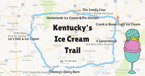 This Mouthwatering Ice Cream Trail In Kentucky Is The Sweetest Adventure In The State