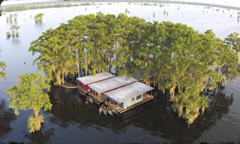 The Secluded Glampground Near New Orleans That Will Take You A Million Miles Away From It All