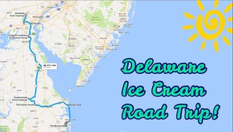 This Mouthwatering Ice Cream Trail In Delaware Is All You've Ever Dreamed Of And More