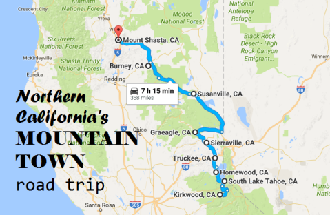 The Ultimate Mountain Town Road Trip In Northern California Is Perfect For Wanderers