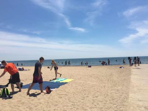 The Underrated Beach With The Whitest, Most Pristine Sand Near Detroit