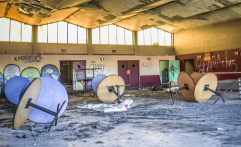 We Found Staggering Photos Of An Abandoned College Hiding In Tennessee