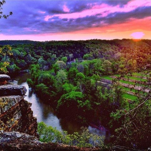 There’s Nothing Better Than This Natural Lazy River Near Nashville On A Summer’s Day