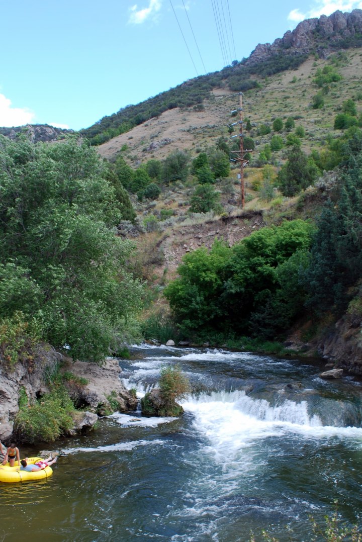 The Portneuf River Through Lava Hot Springs: Best Tubing/Floating in the Country