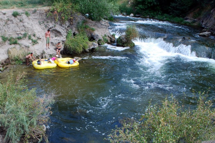 The Portneuf River Through Lava Hot Springs: Best Tubing/Floating in the Country