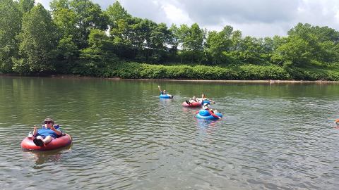 There's Nothing Better Than Pittsburgh's Natural Lazy River On A Summer's Day