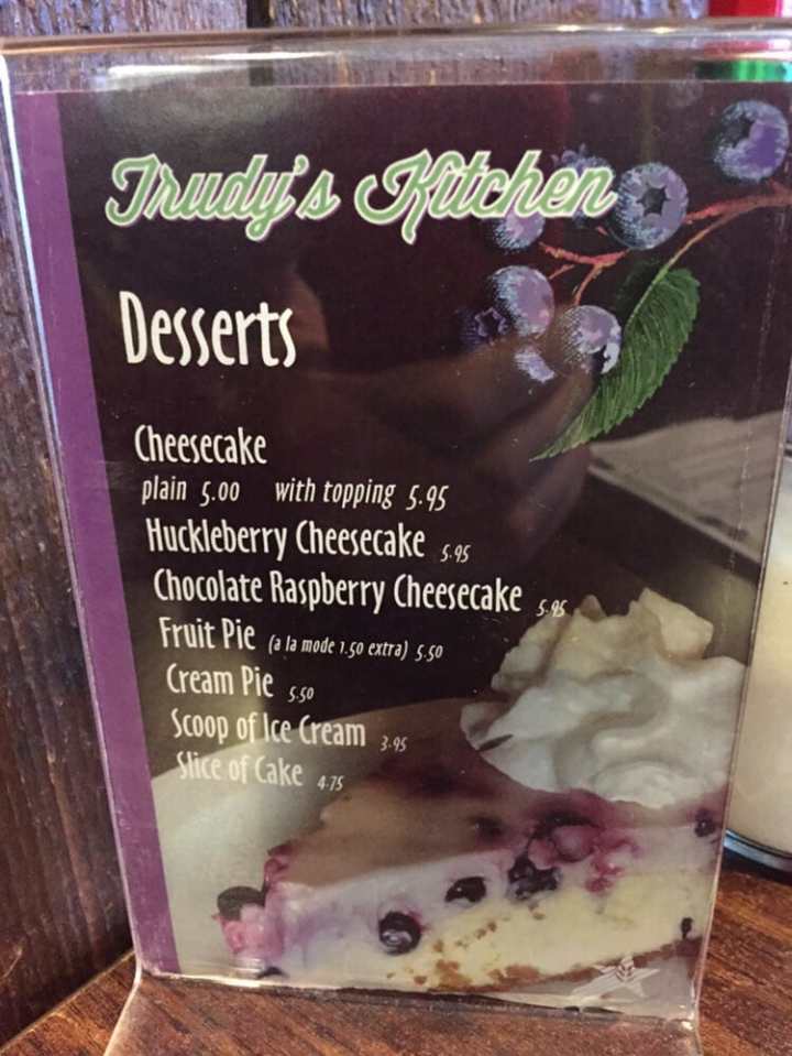 Trudy's Kitchen - Best pies in Idaho