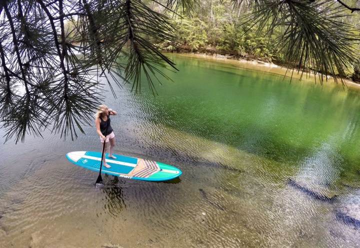 lake swimming hole in south carolina