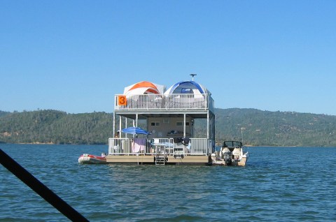 These Floating Campsites In Northern California Are The Ultimate Place To Stay Overnight This Summer