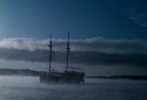 A Ghostly Death Ship Has Been Sailing This Wyoming River For More Than 100 Years